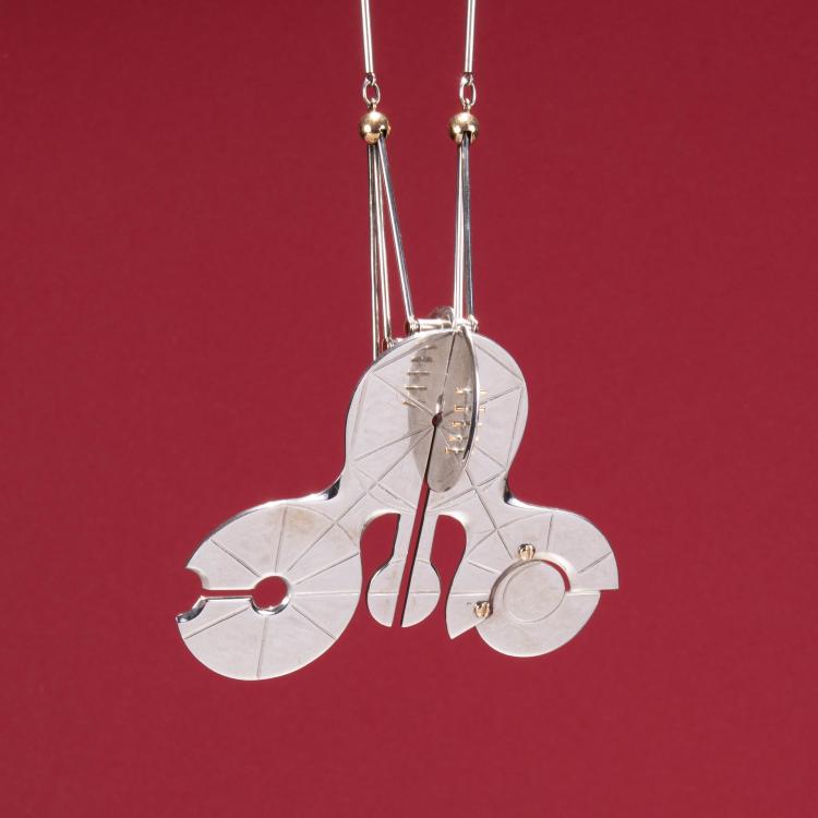 Hauptbild zu Objekt, Halskette 'GP1', 1967, Gi&ograve; Pomodoro, GEM, Mailand, 169D 880