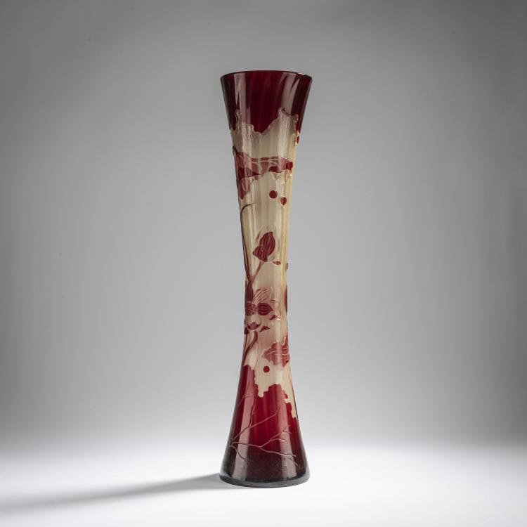Bild 1 zu Objekt, Tall vase 'Lotus', 1897, Emile Gall&eacute;, Gall&eacute;, Emile, Nancy, 168A 130