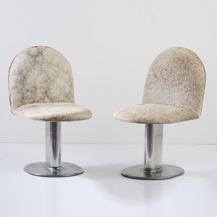 Hauptbild zu Objekt, Two 'Harlow' chairs, 1971, Ettore Sottsass, Poltronova, Pistoia, 169A 91