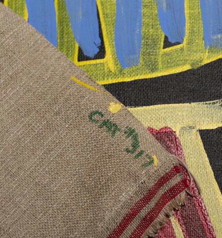 Bild 2 zu Objekt, 'Awelye Atwengerrp', 2004, Minnie Pwerle, 169E 1006