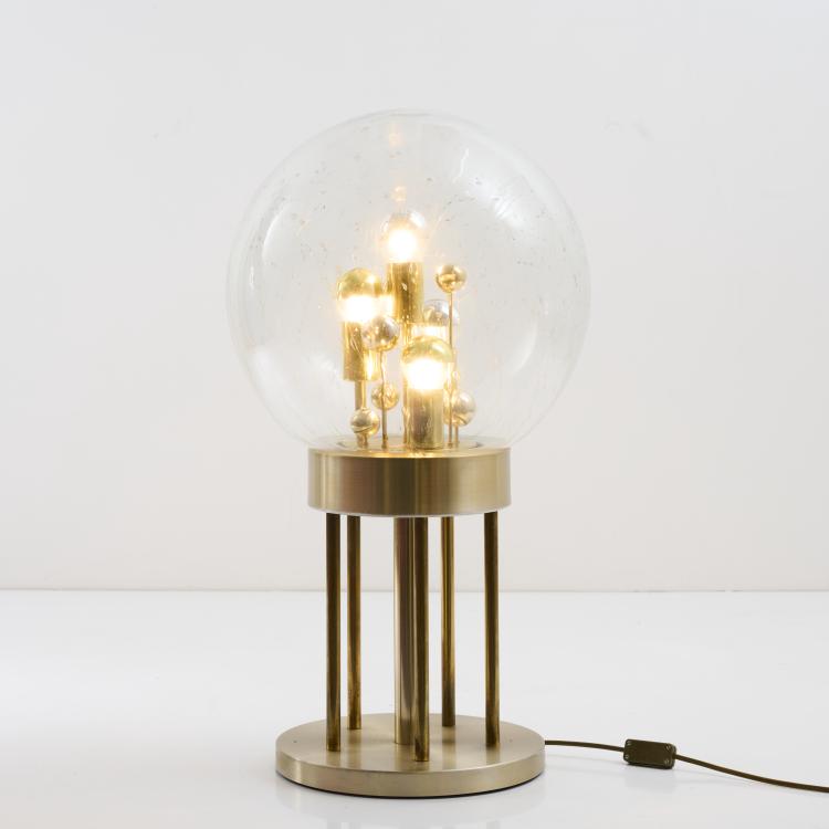 Hauptbild zu Objekt, Tisch- / Bodenleuchte, 1970er Jahre, Doria, Augsburg, 169C 714