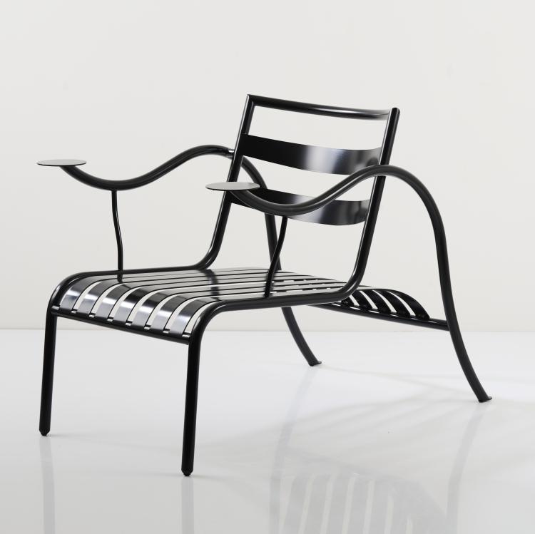 Bild 1 zu Objekt, 'Thinking Man's Chair', 1986, Jasper Morrison, Cappellini, Mailand, 169A 170