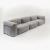 Three-seater sofa 'Oblong',c . 2004