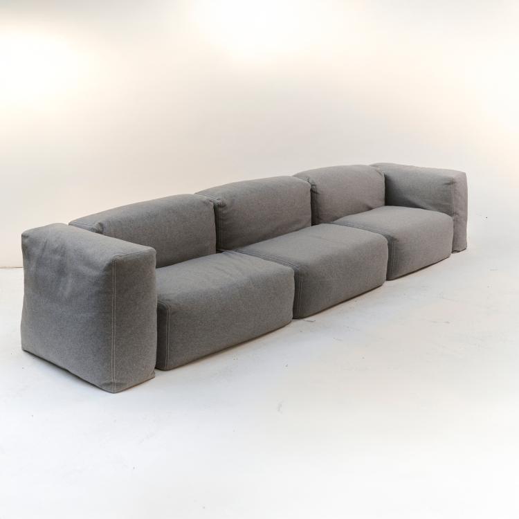 Bild 1 zu Objekt, Three-seater sofa 'Oblong',c . 2004, Jasper Morrison, Cappelini, Arosio, 178B 936