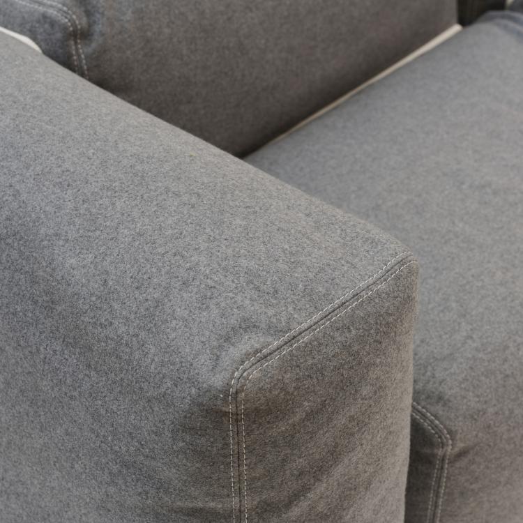 Bild 2 zu Objekt, Three-seater sofa 'Oblong',c . 2004, Jasper Morrison, Cappelini, Arosio, 178B 936