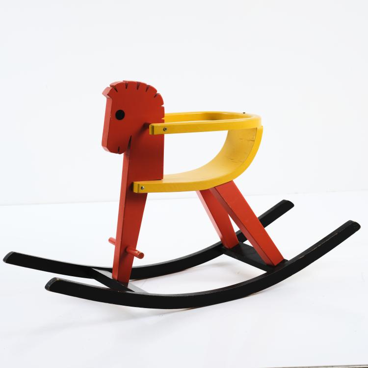 Bild 1 zu Objekt, Schaukelpferd 'Peter', um 1958, Konrad Keller, Konrad Keller Spielzeug, G&ouml;ppingen, 169C 628