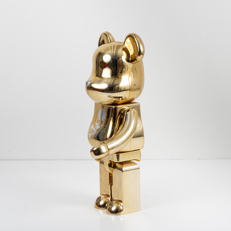 Bild 1 zu Objekt, BE@RBRICK x World Wide Tour Mastermind Japan (Gold) 1000%, 2007, MEDICOM TOY, 169E 1081