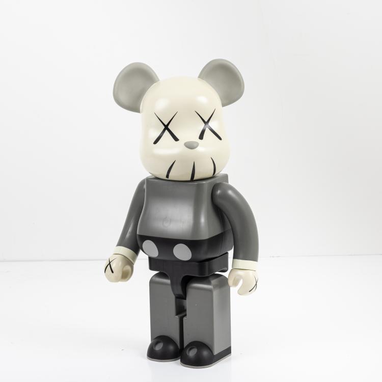 Bild 1 zu Objekt, BE@RBRICK x KAWS Companion (Grey) 1000%, 2002, MEDICOM TOY, 169E 1095