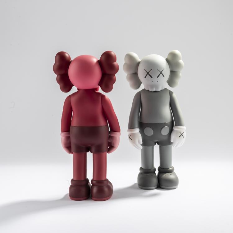 Bild 2 zu Objekt, Set Companion Mono Blush und Companion Mono Grey, 2016,  KAWS, KAWS x MEDICOM TOY CHINA, 169E 1093