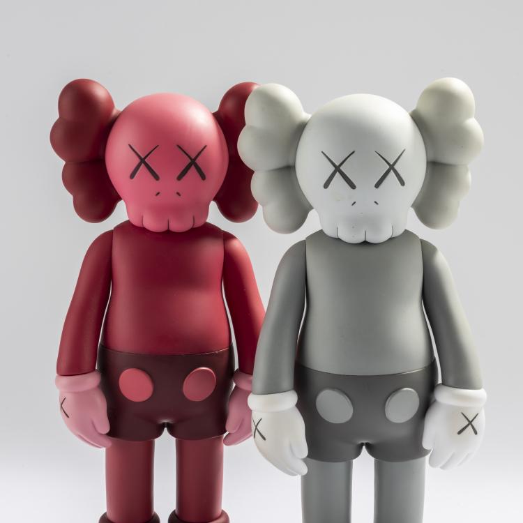 Bild 3 zu Objekt, Set Companion Mono Blush und Companion Mono Grey, 2016,  KAWS, KAWS x MEDICOM TOY CHINA, 169E 1093