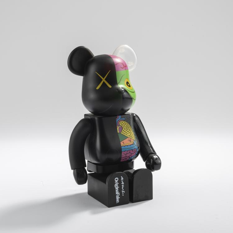 Bild 3 zu Objekt, OriginalFake Dissected Be@rbrick Companion (Black) 400%, 2010,  KAWS, KAWS x MEDICOM TOY, 169E 1059