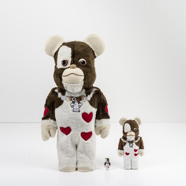 Hauptbild zu Objekt, Set BE@RBRICK x Gremlins Muveil Gizmo (Multi) 100%, Gremlins Muveil Gizmo (Multi) 400%, Gremlins Muveil Gizmo (Multi) 1000%, 2016, MEDICOM TOY, 169E 1089