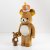 Set BE@RBRICK x Rilakkuma 400%, 2011 und BE@RBRICK x Rilakkuma Kigurumi (10th Anniversary Edition) 1000%, 2013