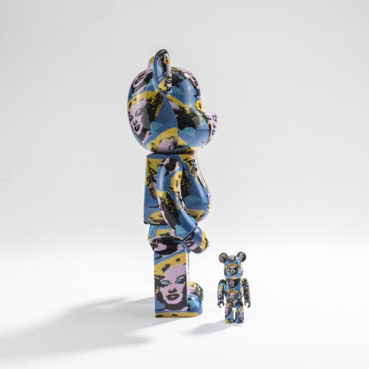 Bild 1 zu Objekt, Set BE@RBRICK x Andy Warhol Marilyn 400% and Andy Warhol Marilyn 100%, 2020/21, MEDICOM TOY, 169E 1076