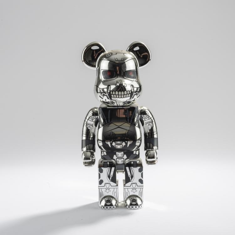 Hauptbild zu Objekt, BE@RBRICK x Terminator Genisys T-800 Silver 400%, 2016, MEDICOM TOY, 169E 1065