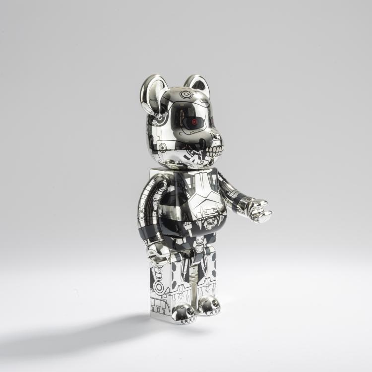 Bild 1 zu Objekt, BE@RBRICK x Terminator Genisys T-800 Silver 400%, 2016, MEDICOM TOY, 169E 1065