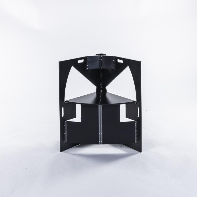 Bild 6 zu Objekt, Faltstuhl, 1985, Werner Schmidt, Atelier Werner Schmidt, Trun/Graub&uuml;nden, 169A 174