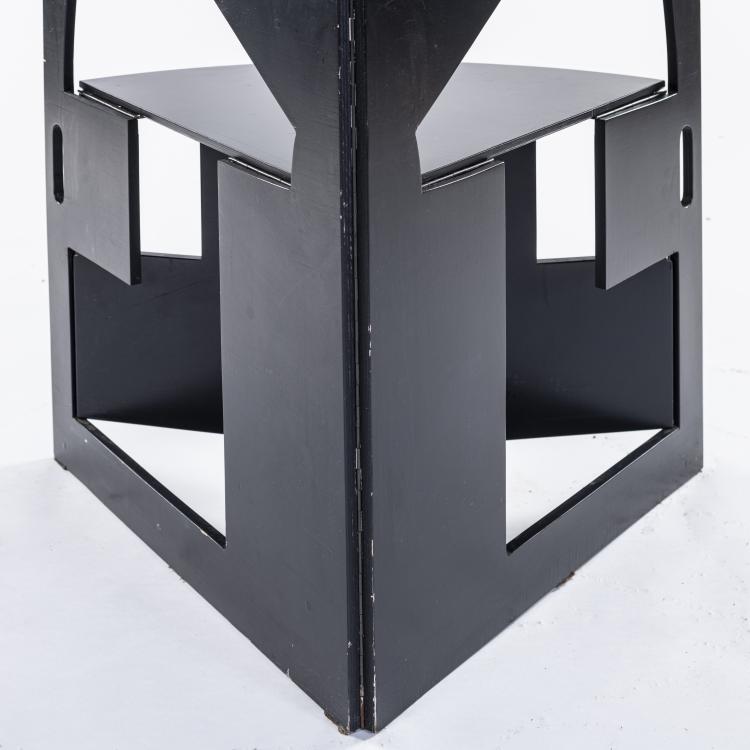 Bild 8 zu Objekt, Faltstuhl, 1985, Werner Schmidt, Atelier Werner Schmidt, Trun/Graub&uuml;nden, 169A 174