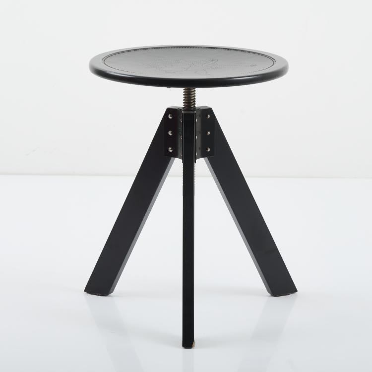 Hauptbild zu Objekt, Hocker '250 Giotto', 1975, Jonathan De Pas,Donato D'Urbino,Paolo Lomazzi, Zanotta, Nova Milanese, 170A 175