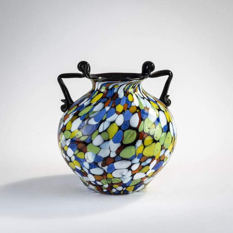 Hauptbild zu Objekt, Henkelvase, um 1920, Toso, Fratelli, Murano, 173C 727