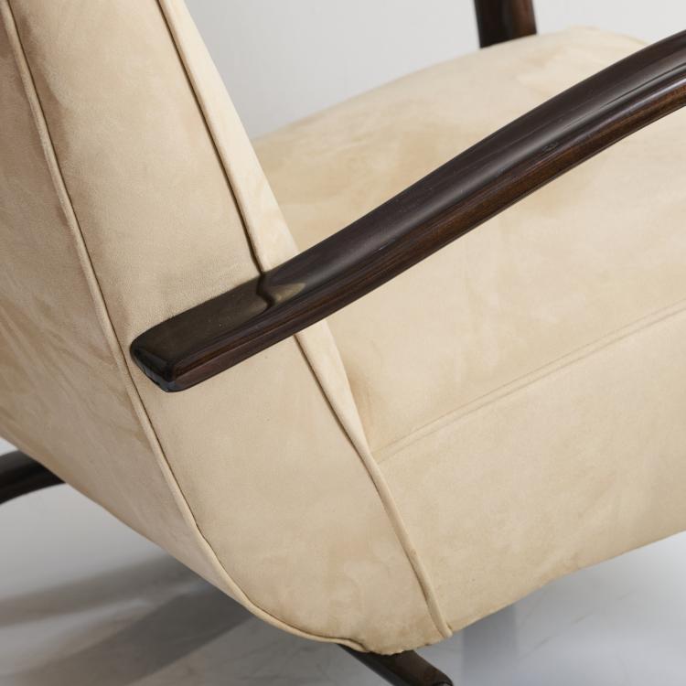 Bild 4 zu Objekt, Zwei Armlehnsessel 'H 269', um 1936, Jindřich Halabala, Thonet Mundus, Tschechoslowakei, 169A 41