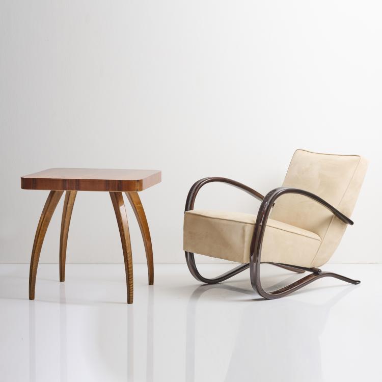 Bild 6 zu Objekt, Zwei Armlehnsessel 'H 269', um 1936, Jindřich Halabala, Thonet Mundus, Tschechoslowakei, 169A 41