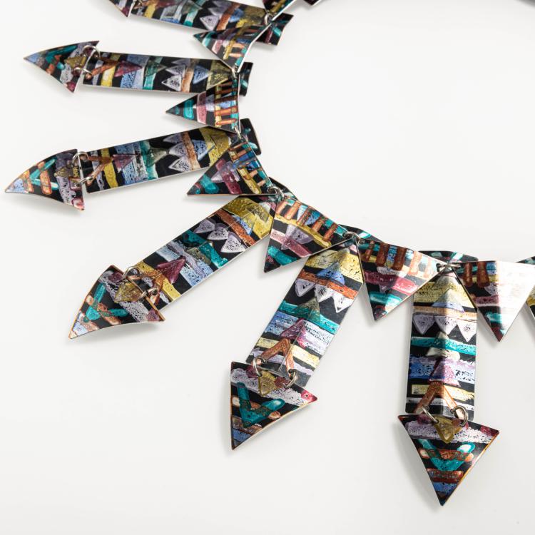 Bild 2 zu Objekt, Unikat-Halskette, um 1985, Jane Adam, 169D 882