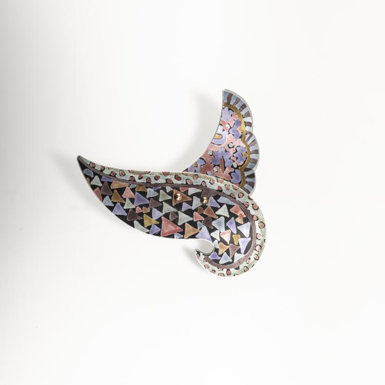 Hauptbild zu Objekt, Ohrring, um 1989, Jane Adam, 169D 884