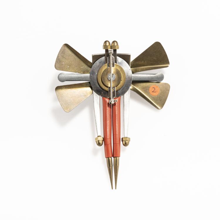 Bild 1 zu Objekt, Ready-made Brosche, 1988, Beate G&auml;nssle, 169D 896