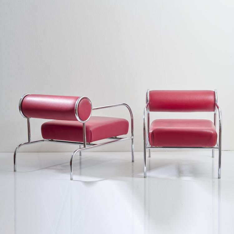Bild 2 zu Objekt, Zwei Armlehnsessel 'Sofa with arms', 1982, Shiro Kuramata, Cappellini, Mailand, 169A 167