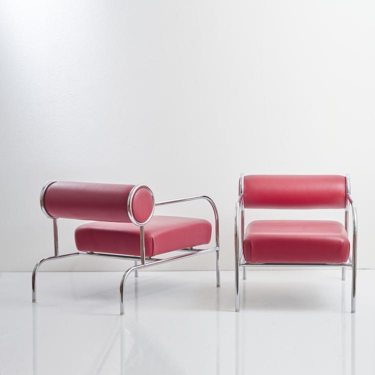Bild 3 zu Objekt, Zwei Armlehnsessel 'Sofa with arms', 1982, Shiro Kuramata, Cappellini, Mailand, 169A 167