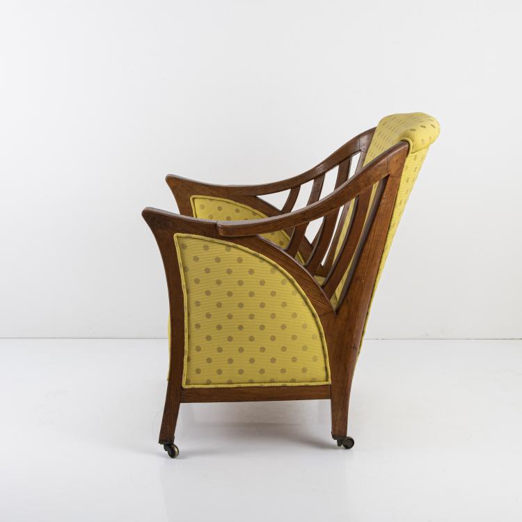 Bild 4 zu Objekt, 'Havana' armchair, 1897, Henry van de Velde, Velde, S.A., Br&uuml;ssel-Ixelles (zugeschrieben/attributed), 169A 3