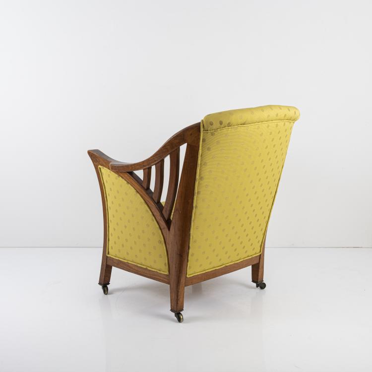 Bild 10 zu Objekt, 'Havana' armchair, 1897, Henry van de Velde, Velde, S.A., Br&uuml;ssel-Ixelles (zugeschrieben/attributed), 169A 3