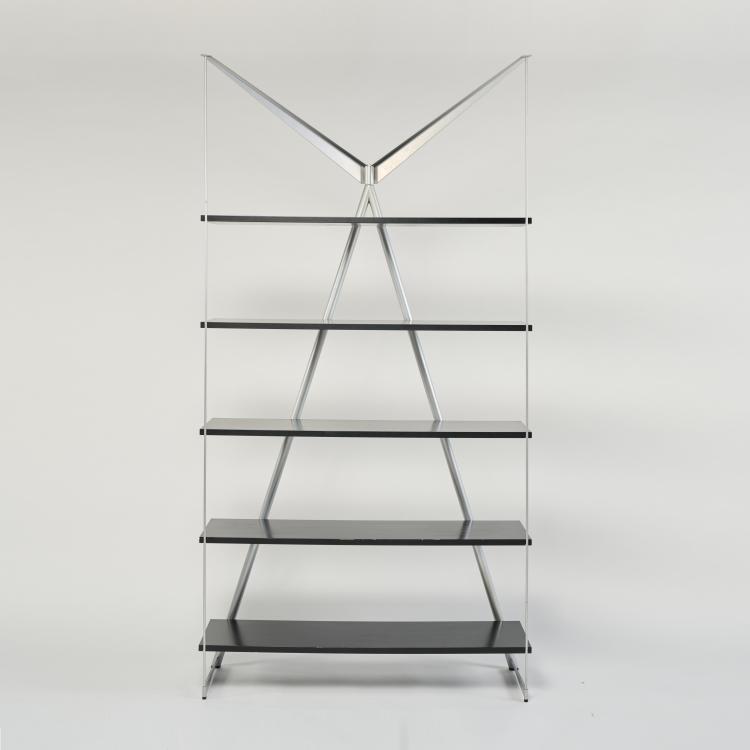 Hauptbild zu Objekt, Standregal 'Angelo Necessario', 1989, Paolo Pallucco,Mireille Rivier, Pallucco, Rom, 169A 179