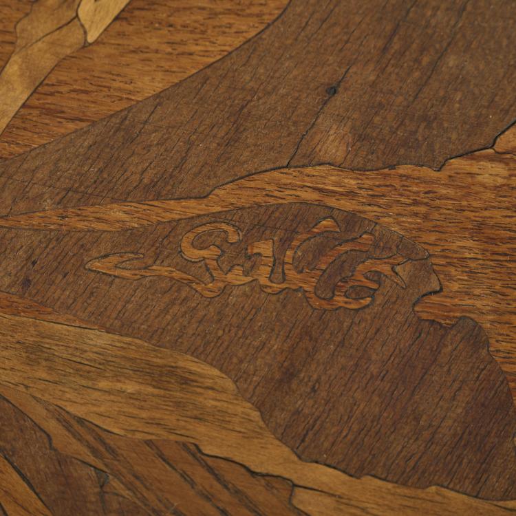 Bild 3 zu Objekt, Drei Satztische, um 1910, Gall&eacute;, Etablissements, Nancy, 171A 221