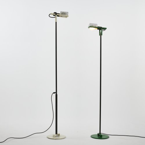 Two 'Sintesi Terra' floor lamps, 1975