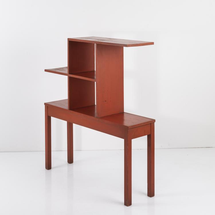 Bild 1 zu Objekt, Shelf, c. 1925, Hans Martin Fricke, Bauhaus, Weimar, 169A 8