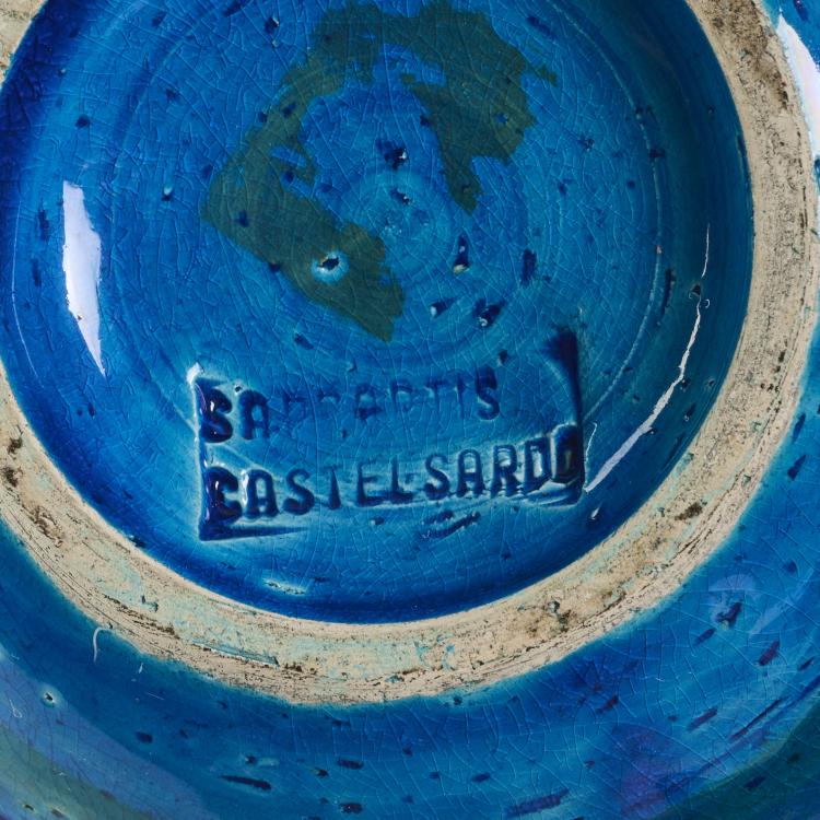 Bild 4 zu Objekt, Five vases and a jug from the 'Rimini blu' series, 1950s, Aldo Londi, Bitossi, Montelupo, 169B 212