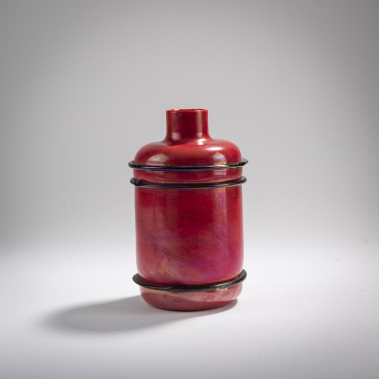 Hauptbild zu Objekt, Vase, um 1934, Napoleone Martinuzzi (zugeschrieben), Zecchin-Martinuzzi, Murano (zugeschrieben/attributed), 173C 583
