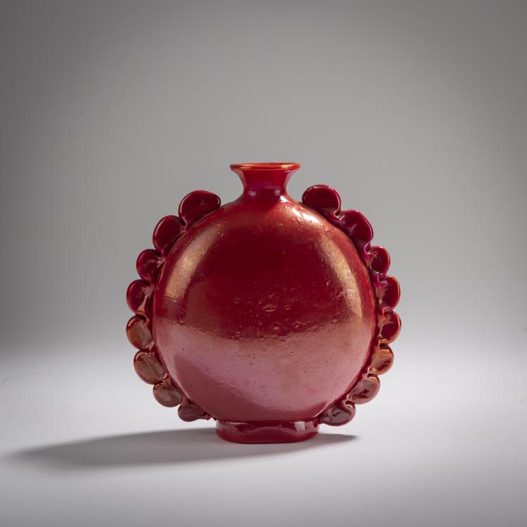 Hauptbild zu Objekt, Vase, um 1934, Napoleone Martinuzzi (zugeschrieben), Zecchin-Martinuzzi, Murano (zugeschrieben/attributed), 173C 581