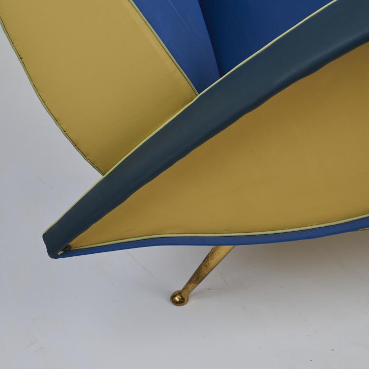 Bild 4 zu Objekt, Zwei Armlehnsessel 'Fully Flex', um 1955, Poltrone Fully Flex, Forli, 169C 593