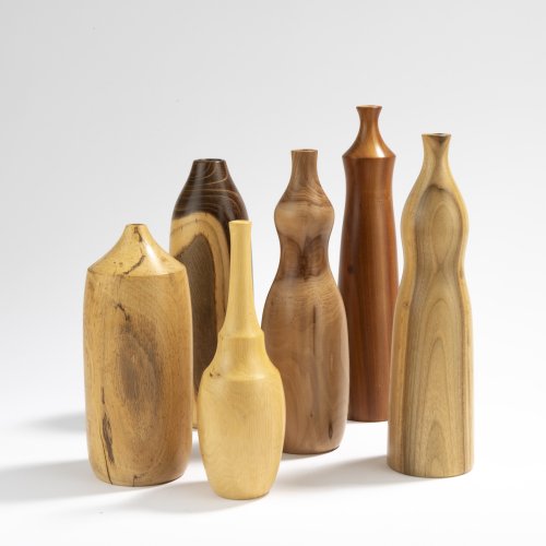 Six vase objects, 1990-2000s