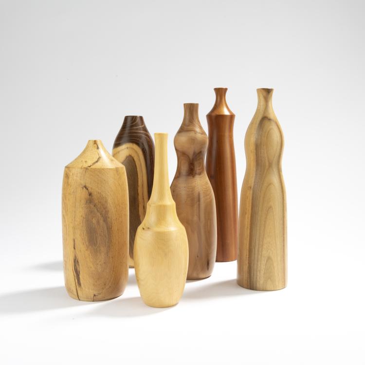 Bild 1 zu Objekt, Sechs Vasenobjekte, 1990-2000er Jahre, Werner Schmidt, Schmidt, Werner, Kunstgerwerbeschule, M&uuml;nchen, 169C 551