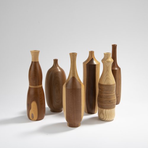 Six vase objects, 1990-2010s