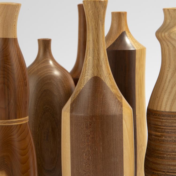 Bild 2 zu Objekt, Sechs Vasenobjekte, 1990-2010er Jahre, Werner Schmidt, Schmidt, Werner, Kunstgerwerbeschule, M&uuml;nchen, 169C 552