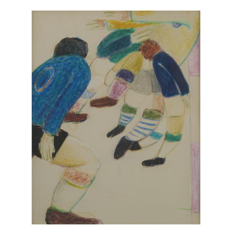 Bild 2 zu Objekt, Two drawings, probably 1960s, Fritz Genkinger, 169E 977