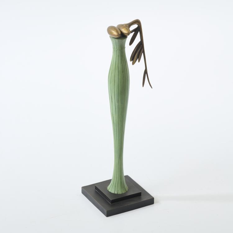 Hauptbild zu Objekt, Skulptur 'Gefl&uuml;gelte Nike&lsquo;, 2004, Paul Wunderlich, ARA KUNST, Fritz Albrecht, Altrandsberg, 169E 1046
