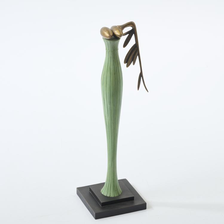 Bild 3 zu Objekt, Skulptur 'Gefl&uuml;gelte Nike&lsquo;, 2004, Paul Wunderlich, ARA KUNST, Fritz Albrecht, Altrandsberg, 169E 1046