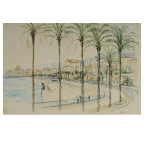 'Nizza, Quai des Etats Unis', 1926