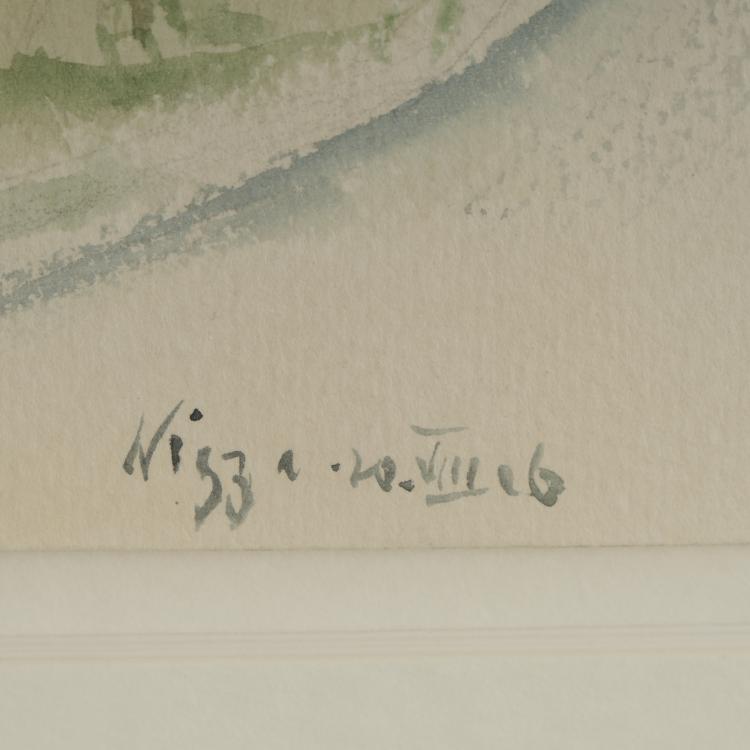 Bild 1 zu Objekt, 'Nizza, Quai des Etats Unis', 1926, Gottfried Graf, 173D 806